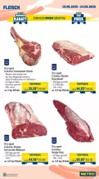 Gazetka promocyjna Metro - Wochen-Angebote - Gazetka - ważna od 24.05 do 24.05.2025 - strona 4 - produkty: beef, eis, entrecôte, filet, fleisch, Metro, reis, rind, rinder, rinderfilet, Rippen, roastbeef, salz, steak, Ti, tiefpreis