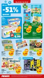 Gazetka promocyjna Penny - Prospekte - Gazetka - ważna od 26.10 do 26.10.2024 - strona 6 - produkty: auer, Bau, Bauer, blätterteig, butter, eis, ente, gnocchi, henglein, Käse, kerrygold, LG, mac, milch, Ofen, pizza, Pizzateig, reis, rum, spinat, steinofen, Ti, vollmilch, wagner, ZTE