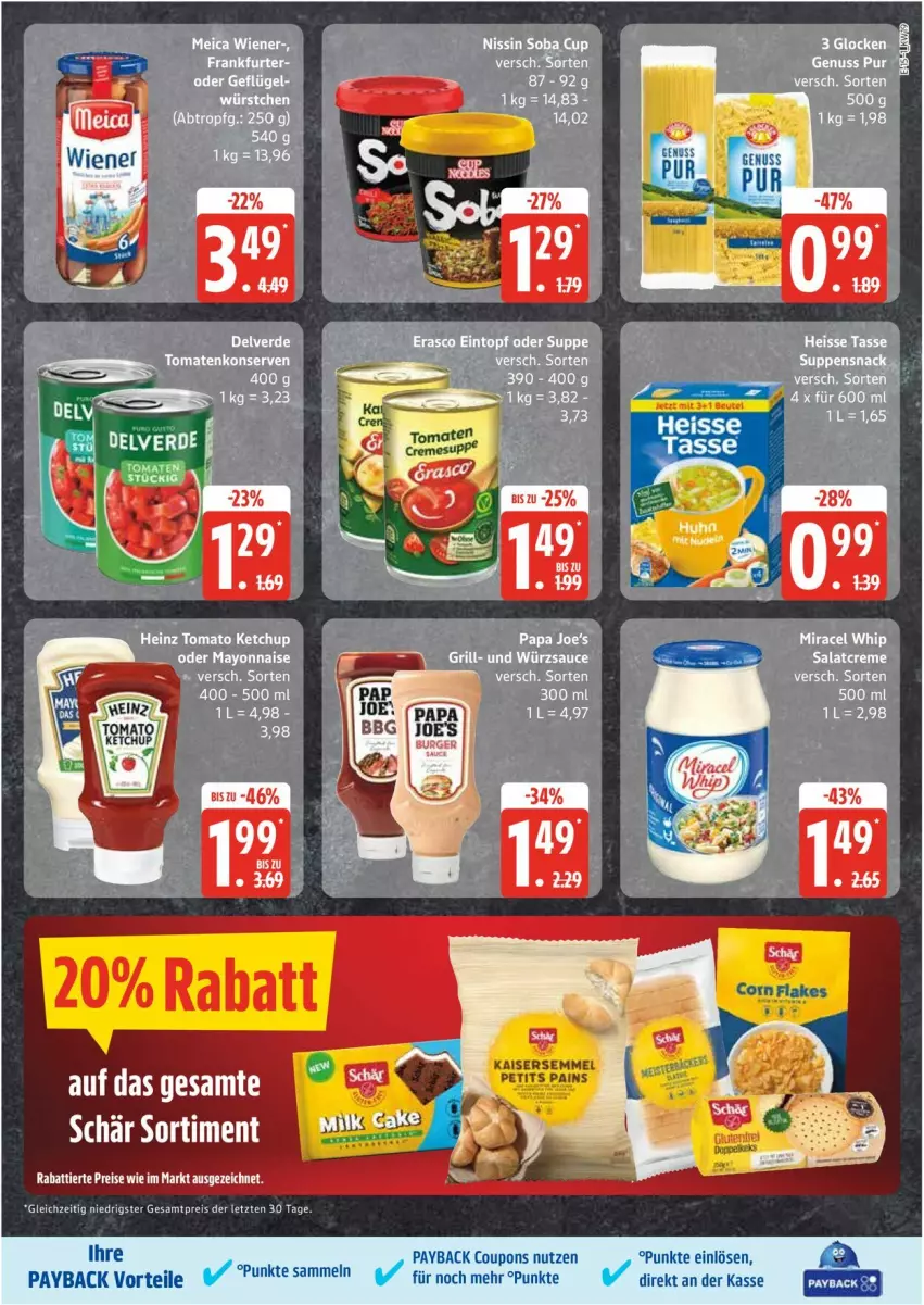 Aktueller Prospekt Edeka - Prospekte - von 05.05 bis 10.05.2025 - strona 15 - produkty: coupon, coupons, creme, eis, Kaiser, Kaisersemmel, ketchup, nuss, payback, reis, Semmel, Ti, tomate, tomaten, tomato ketchup, ZTE