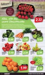 Gazetka promocyjna Markant - Prospekte - Gazetka - ważna od 28.01 do 28.01.2023 - strona 4 - produkty: beutel, Birnen, Bundmöhren, goldmarie, gutes essen, möhren, nuss, salat, Schal, Schale, spitzkohl, tafeläpfel, tafelbirnen, tafeltrauben, Ti, tomate, tomaten, trauben