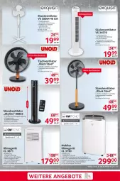 Gazetka promocyjna Selgros - Non Food - Gazetka - ważna od 03.07 do 03.07.2024 - strona 11 - produkty: angebot, angebote, auer, batterie, batterien, eis, fenster, fernbedienung, gsw, HP, klimagerät, lack, messer, rum, Schal, schlauch, Spektrum, standventilator, tee, Ti, timer, tisch, tischventilator, ventilator