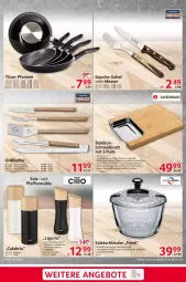 Gazetka promocyjna Selgros - Non Food - Gazetka - ważna od 03.07 do 03.07.2024 - strona 9 - produkty: angebot, angebote, bambus, Bau, cilio, edelstahl, eis, elle, erde, gabel, grill, Holz, leine, messer, pfanne, pfannen, pfeffer, Pfeffermühle, Ria, salat, salz, Schal, Schale, schüssel, spülmaschinen, teller, Ti, tisch