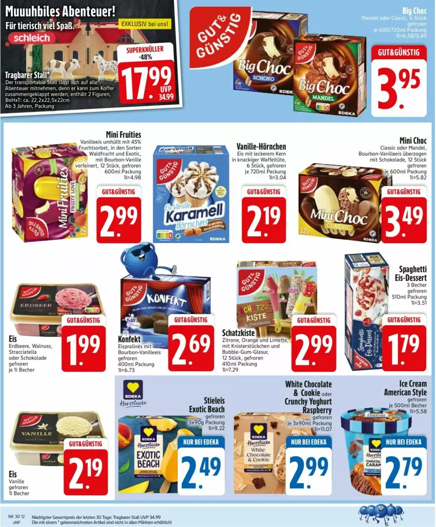 Aktueller Prospekt Edeka - Prospekte - von 21.07 bis 26.07.2025 - strona 14 - produkty: ACC, Becher, beere, bourbon, cola, cookie, dessert, eis, ente, erdbeere, frucht, hörnchen, limette, limetten, mandel, Mett, metten, nuss, reis, schoko, schokolade, Sorbet, spaghetti, Ti, Tüte, vanille, walnuss, white chocolate, Yo, yoghurt, zitrone, ZTE