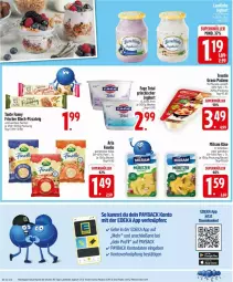 Gazetka promocyjna Edeka - Prospekte - Gazetka - ważna od 26.07 do 26.07.2025 - strona 12 - produkty: arla, Becher, beutel, deka, eis, finello, grana, grana padano, joghur, joghurt, Käse, landliebe, landliebe joghurt, milram, padano, payback, pizza, Pizzateig, Rana, reis, Ti, ZTE