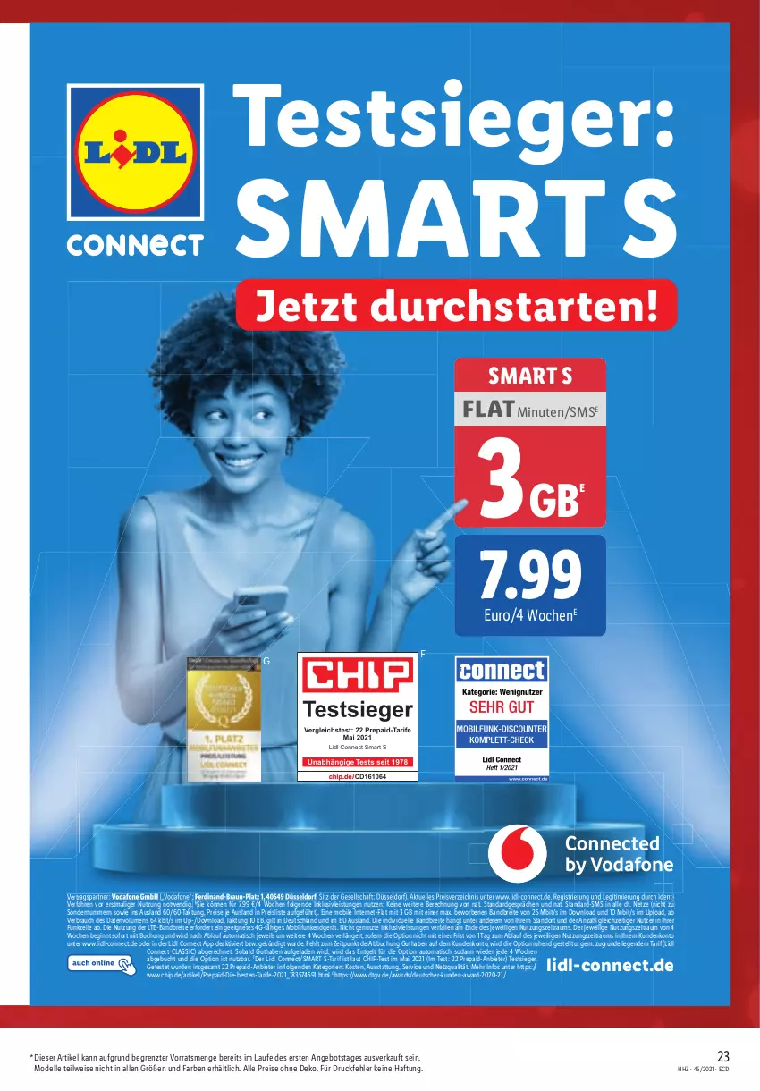 Aktueller Prospekt Lidl - Aktionsprospekt - von 08.11 bis 13.11.2021 - strona 23