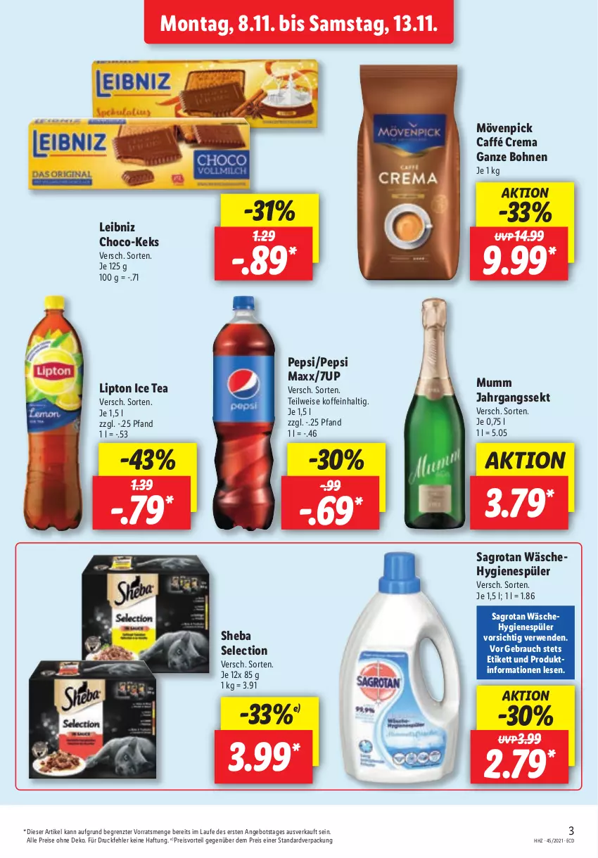 Aktueller Prospekt Lidl - Aktionsprospekt - von 08.11 bis 13.11.2021 - strona 3