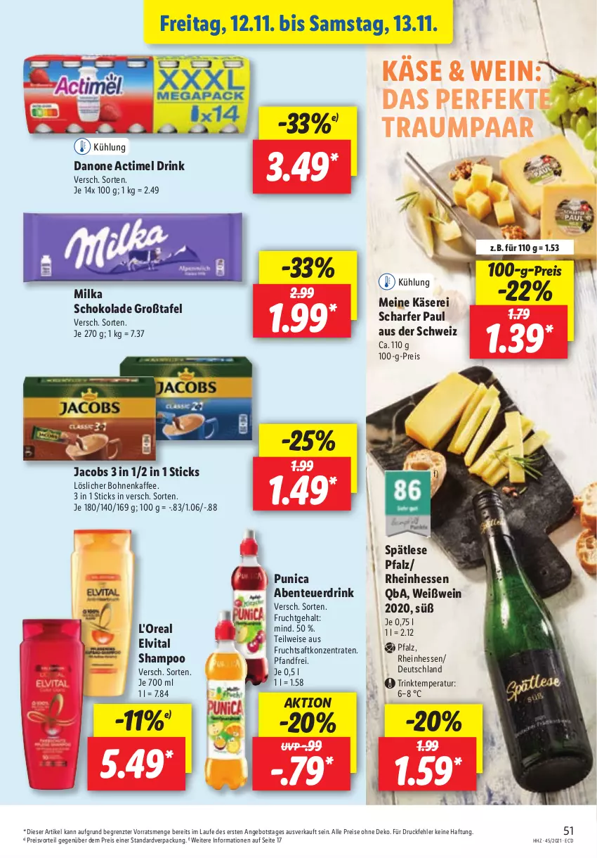 Aktueller Prospekt Lidl - Aktionsprospekt - von 08.11 bis 13.11.2021 - strona 51