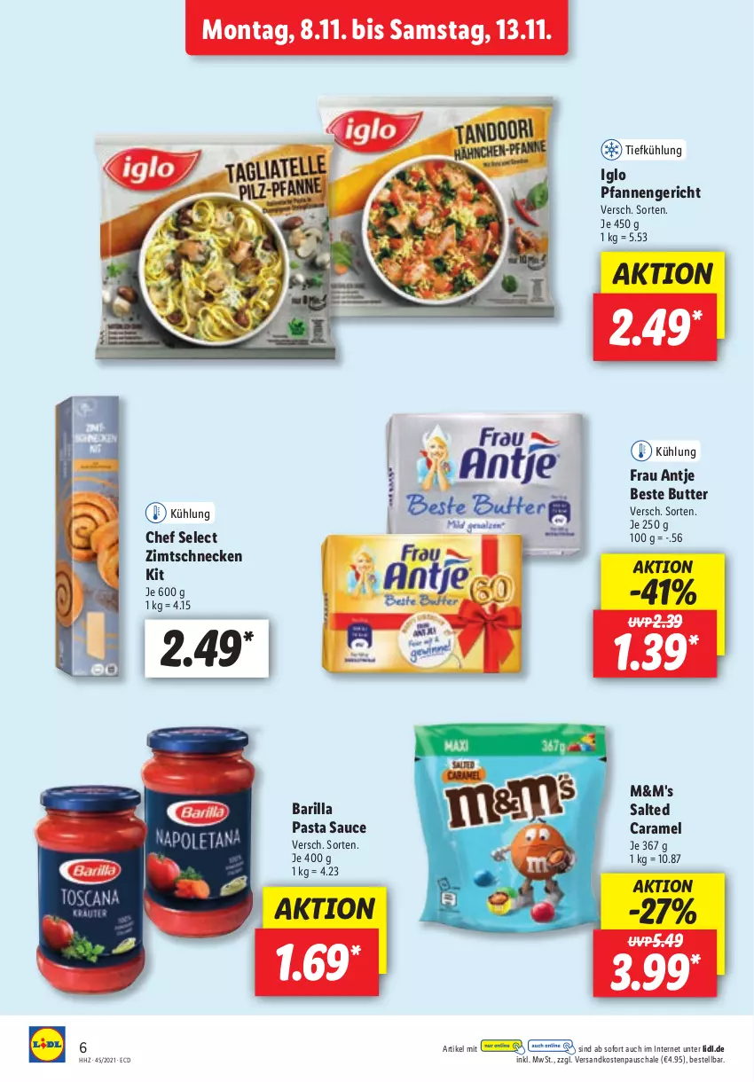 Aktueller Prospekt Lidl - Aktionsprospekt - von 08.11 bis 13.11.2021 - strona 6