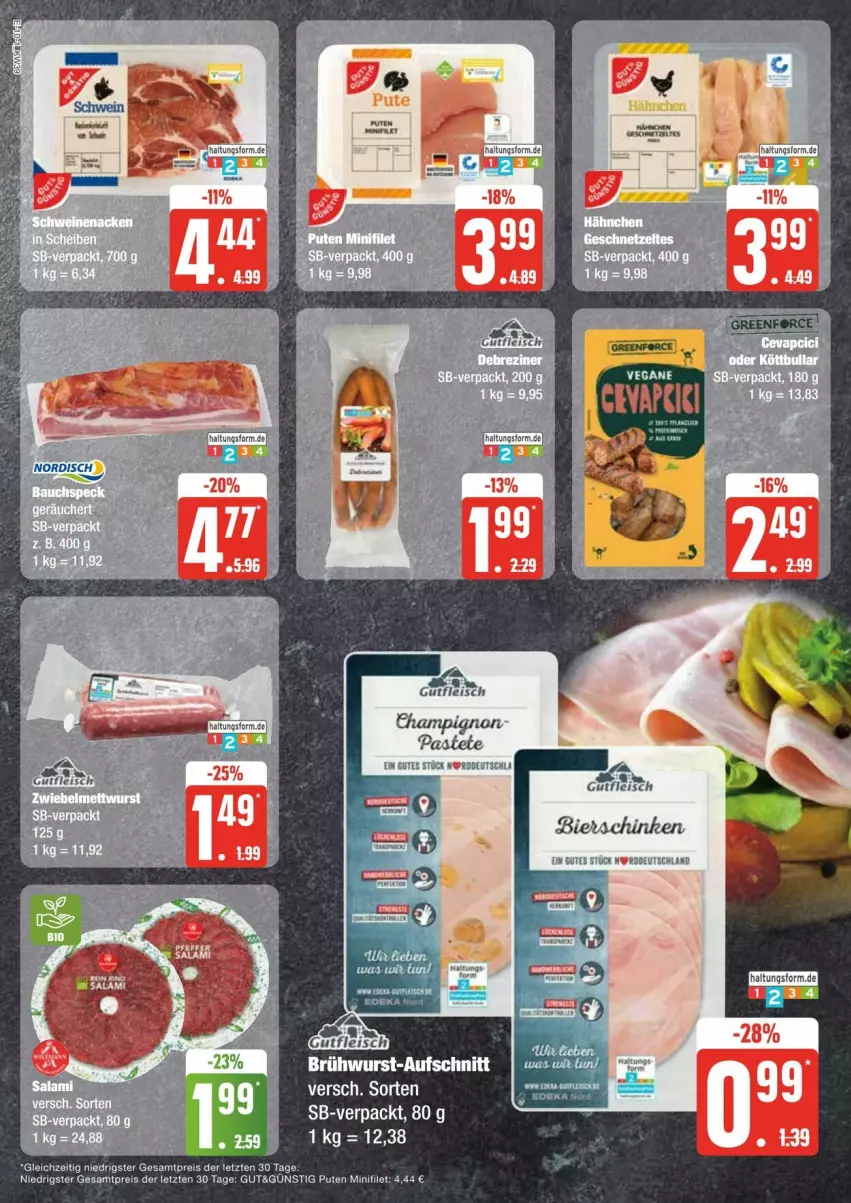 Aktueller Prospekt Edeka - Prospekte - von 21.09 bis 28.09.2024 - strona 10 - produkty: bier, bierschinken, eis, filet, fleisch, gutfleisch, LG, pastete, pute, reis, schinken, Ti, ZTE