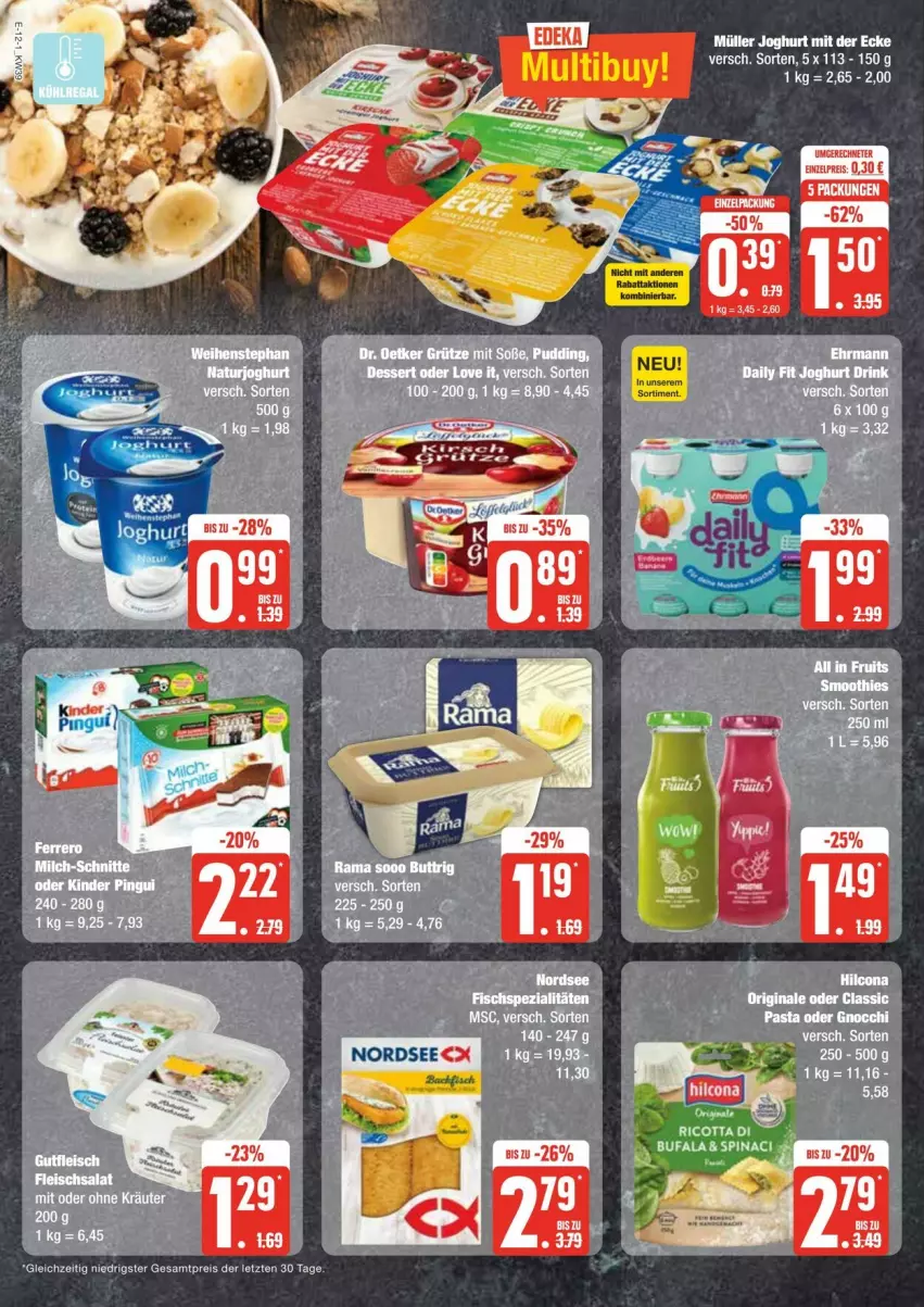 Aktueller Prospekt Edeka - Prospekte - von 21.09 bis 28.09.2024 - strona 12 - produkty: eis, reis, Ti, ZTE