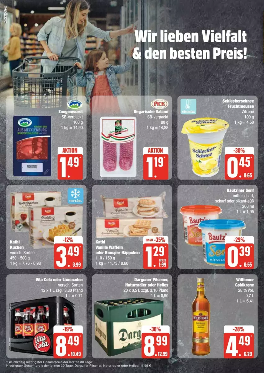 Aktueller Prospekt Edeka - Prospekte - von 21.09 bis 28.09.2024 - strona 20 - produkty: eis, elle, natur, pils, pilsener, radler, reis, Ti, ZTE