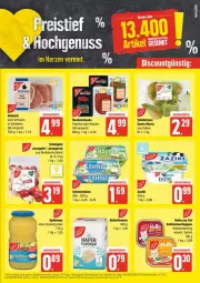 Gazetka promocyjna Edeka - Prospekte - Gazetka - ważna od 28.09 do 28.09.2024 - strona 21 - produkty: discount, eis, katzennahrung, Nackensteak, nackensteaks, reis, steak, steaks, Ti, zaziki, ZTE