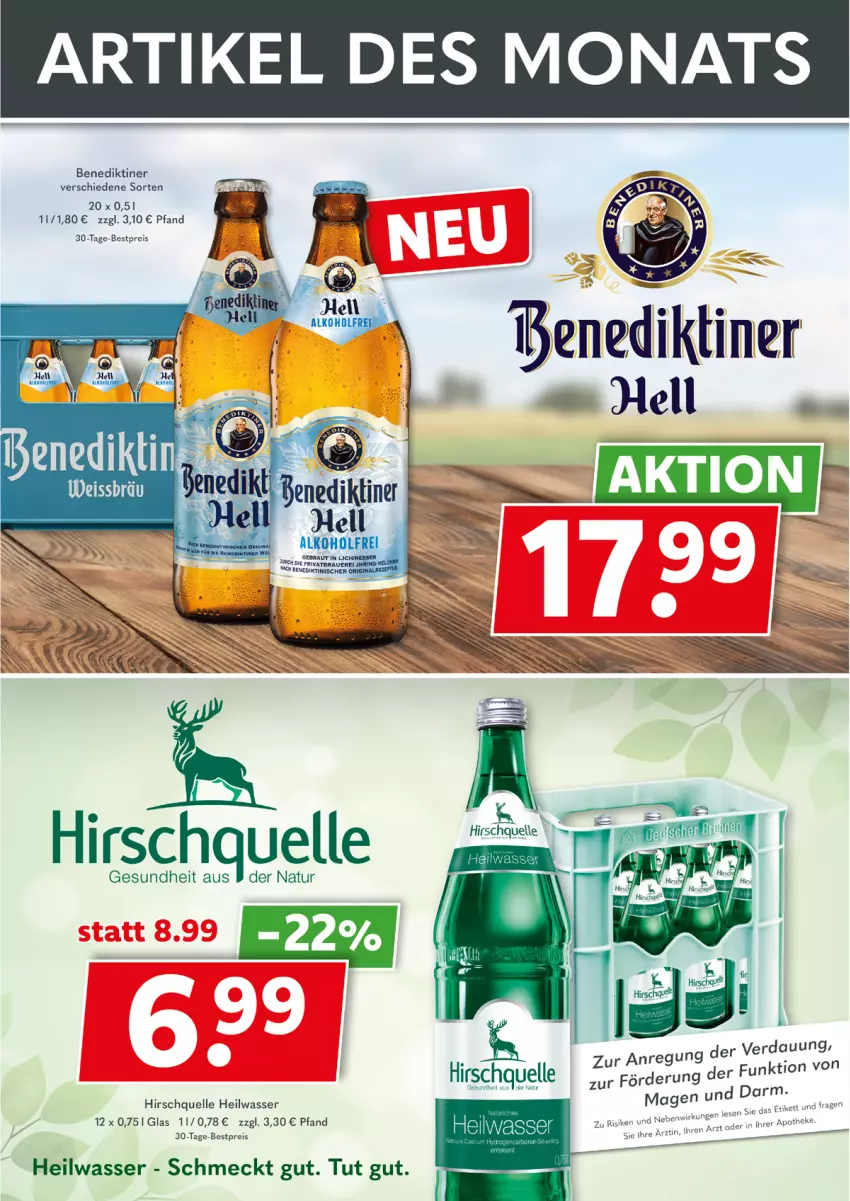 Aktueller Prospekt Getraenkeland - von 18.01 bis 30.01.2026 - strona 10 - produkty: auer, Benediktiner, bestpreis, eis, elle, Gesundheit, natur, reis, Ti, wasser