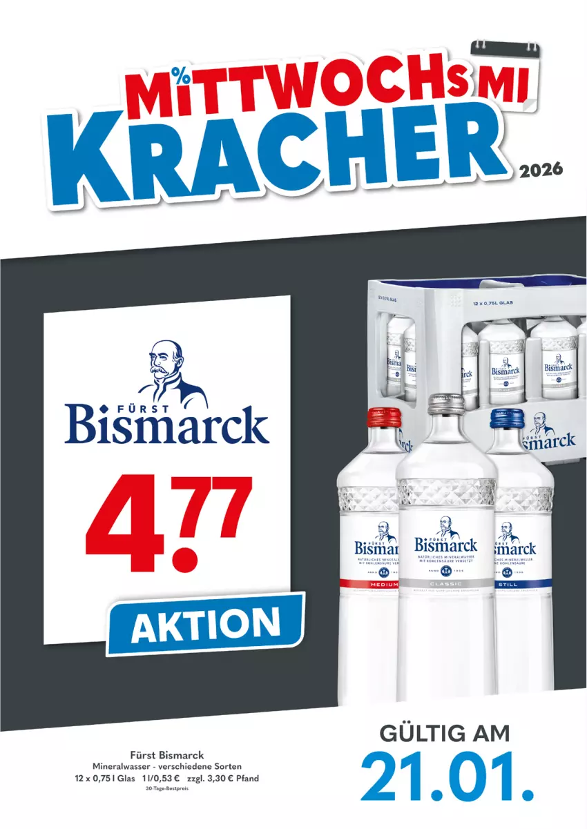 Aktueller Prospekt Getraenkeland - von 18.01 bis 30.01.2026 - strona 2 - produkty: Alwa, bismarck, eis, mineralwasser, reis, Ti, wasser