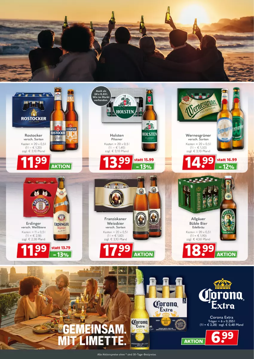 Aktueller Prospekt Getraenkeland - von 18.01 bis 30.01.2026 - strona 7 - produkty: aktionspreis, bestpreis, bestpreise, bier, Biere, eis, erdinger, Ergee, franziskaner, holsten, holsten pilsener, LG, pils, pilsener, reis, Rostocker, Ti, weissbier