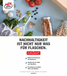 Gazetka promocyjna Hit - Wochenprospekt - Gazetka - ważna od 10.05 do 10.05.2025 - strona 20 - produkty: backwaren, flasche, glasflasche, rwe, säfte, salat, smoothie, smoothies, Ti