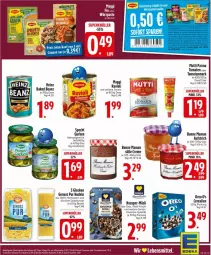 Gazetka promocyjna Edeka - Prospekte - Gazetka - ważna od 23.08 do 23.08.2025 - strona 13 - produkty: aufstrich, beanz, beutel, bonne maman, creme, eis, gurke, gurken, hartweizen, heinz, knusper-müsli, lebensmittel, maggi, mam, müsli, Mutti, nudel, nudeln, nuss, oreo, ravioli, specht, Ti, tomate, tomaten, tomatenmark, wasser