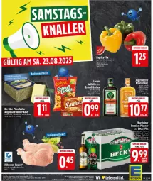 Gazetka promocyjna Edeka - Prospekte - Gazetka - ważna od 23.08 do 23.08.2025 - strona 30 - produkty: Abtei, beck's, deka, eis, erde, flasche, Germ, halbfester schnittkäse, jägermeister, Käse, LG, Meister, pils, schnittkäse, Sport, steiner, Ti, warsteiner
