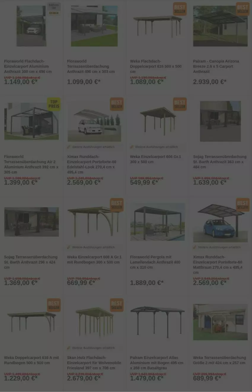 Aktueller Prospekt Obi - Prospekte - von 17.06 bis 25.06.2025 - strona 2 - produkty: braun, bree, Carport, edelstahl, elle, Holz, soja, Terrassenüberdachung, Ti, weka