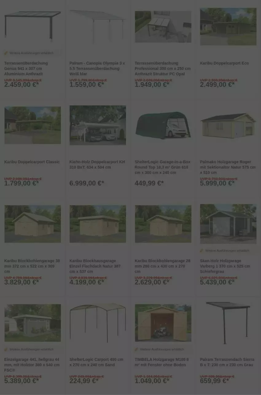 Aktueller Prospekt Obi - Prospekte - von 17.06 bis 25.06.2025 - strona 5 - produkty: Carport, fenster, Holz, LG, natur, sekt, Sierra, Terrassenüberdachung, Ti