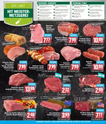 Gazetka promocyjna Hit - Wochenprospekt - Gazetka - ważna od 09.03 do 09.03.2024 - strona 4 - produkty: auer, Bau, Bauer, beef, bio, braten, burger, cevapcici, eis, entrecôte, filet, fleisch, Geflügel, gewürz, gulasch, hackfleisch, hamburger, hüftsteak, jungbullen, kotelett, lachs, lack, lamm, lammlachse, mais, Meister, milch, monitor, Nackensteak, nackensteaks, natur, pfeffer, pute, Ragout, reis, Ria, rind, rinder, rinderfilet, rinderhackfleisch, ring, rouladen, Schal, Schale, schwein, schweine, schweinerücken, Spezi, Sport, steak, steaks, Ti, Tiere, tisch, wein, weine, ZTE