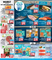 Gazetka promocyjna Hit - Wochenprospekt - Gazetka - ważna od 09.03 do 09.03.2024 - strona 6 - produkty: aqua, aus dem kühlregal, backfisch, beutel, bio, braten, ciabatta, dell, eis, elle, filet, filets, fisch, fische, Fischer, fischtheke, fleisch, fleischwurst, forelle, frischfisch, Graved Lachs, grill, gutfried, hot dog, ideal zum grillen, kochschinken, kühlregal, lachs, lachsfilet, lyoner, mac, montorsi, mortadella, mühlen schinken, natur, Ofen, pfanne, prosciutto, prosciutto cotto, regal, reis, rel, Ria, rind, saft, salami, Schere, schinken, Spezi, teller, Ti, tisch, Trüffel, wasser, wiltmann, wurst, Yo, ZTE