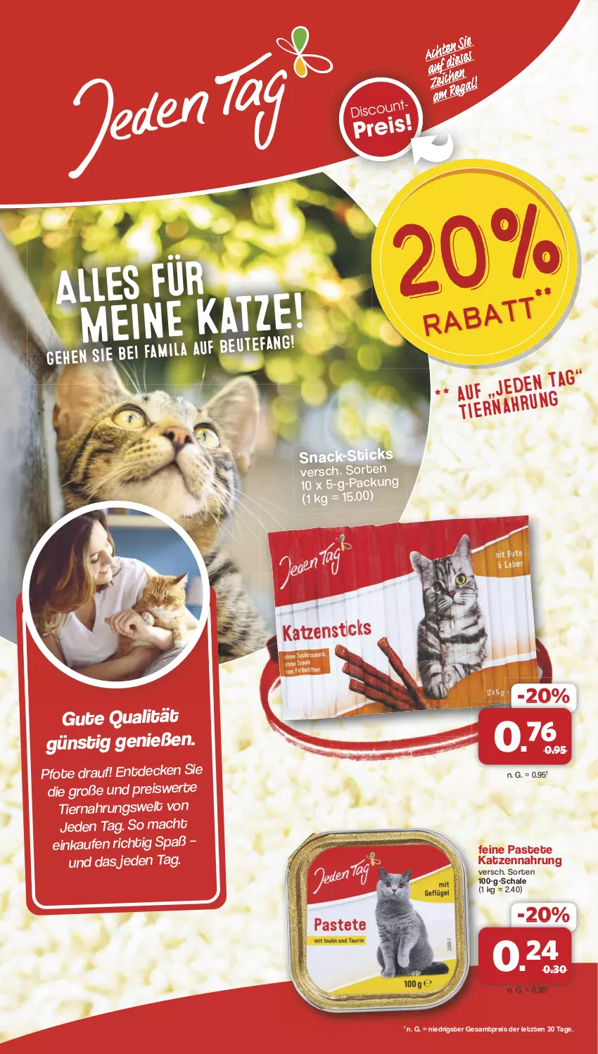 Aktueller Prospekt Combi - Prospekte - von 07.10 bis 12.10.2024 - strona 2 - produkty: decke, eis, gsw, katzennahrung, mac, pastete, reis, Schal, Schale, Ti, tiernahrung, ZTE