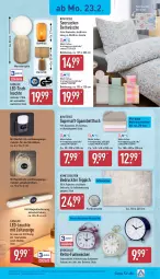 Gazetka promocyjna Aldi Nord - Von Montag - Gazetka - ważna od 28.02 do 28.02.2026 - strona 18 - produkty: akku, aldi, auto, bambus, batterie, Bau, baumwolle, bett, Betttuch, bettwäsche, dell, elle, Funkwecker, garnitur, gin, kissen, Kissenbezug, kopfkissen, kopfkissenbezug, LED-Leuchte, led-tischleuchte, Leuchte, leuchtmittel, matratze, matratzen, Mode, Nachtlicht, reine baumwolle, Ria, seersucker, spannbetttuch, steckdose, teppich, Ti, timer, tisch, tischleuchte, tuc, weck, wolle, ZTE