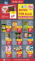 Gazetka promocyjna Aldi Nord - Von Montag - Gazetka - ważna od 28.02 do 28.02.2026 - strona 33 - produkty: aldi, angebot, angebote, beere, bohne, bohnen, Datteln, eis, elle, erdbeere, ferrero, gurke, gurken, joghur, joghurt, kasseler, keks, Kinder, Kinder Maxi, kräuter, Mett, metten, Mettenden, Plüsch, reis, schoko, schokolade, spreewälder, spreewaldhof, teller, Ti, topf, Yo, yogurette, Zartbitterschokolade