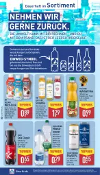 Gazetka promocyjna Aldi Nord - Von Montag - Gazetka - ważna od 28.02 do 28.02.2026 - strona 36 - produkty: alkohol, Alwa, apfel, apfelsaft, auer, brut, cola, drink, eis, Elektro, flasche, frucht, fruchtsäfte, getränk, getränke, HP, Laufen, mac, milch, mineralwasser, natürliches mineralwasser, pils, Quellbrunn, reis, saft, säfte, schoko, schokolade, schokoladen, smoothie, Ti, tiefpreis, wasser, Yo