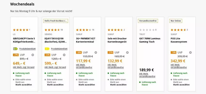 Aktueller Prospekt Saturn - Prospekte - von 09.09 bis 18.09.2024 - strona 7 - produkty: backofen, drucker, ente, LG, ndk, Ofen, Q10, siemens, Ti, tisch, uhr, versandkostenfrei