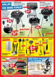 Gazetka promocyjna - Prospekte - Gazetka - ważna od 20.04 do 20.04.2024 - strona 6 - produkty: angebot, angebote, anzünder, Behälter, bürste, decke, Deckel, dell, edelstahl, eis, elle, grill, grillfläche, Grillkohle, Grillpfanne, grillrost, grillzange, Holz, holzkohle, knallerpreis, Kugel, kugelgrill, lack, LG, maille, Mode, papier, pfanne, quad, Reinigung, reis, riegel, rundgrill, Spiele, teller, thermometer, Ti, tisch, tischgrill, Wanne, Windschutz