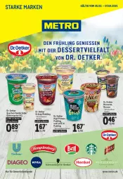 Gazetka promocyjna Metro - Starke Marken - Gazetka - ważna od 07.04 do 07.04.2021 - strona 1 - produkty: Becher, bourbon, bourbon vanille, Dr. Oetker, eis, ente, götterspeise, grütze, Metro, mousse, pudding, Soße, Ti, vanille