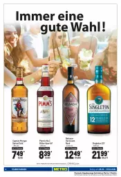 Gazetka promocyjna Metro - Starke Marken - Gazetka - ważna od 07.04 do 07.04.2021 - strona 4 - produkty: aperitif, Belsazar, Cap, captain morgan, flasche, getränk, getränke, Palette, Ti, Vermouth