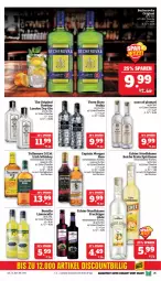 Gazetka promocyjna Marktkauf - Prospekt - Gazetka - ważna od 20.04 do 20.04.2024 - strona 27 - produkty: Becher, Becherovka, Cap, captain morgan, dry gin, eis, flasche, gin, hero, irish whiskey, limo, london dry, london dry gin, ouzo, reis, rum, Ti, tullamore, whiskey, ZTE