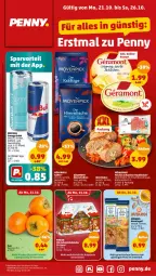 Gazetka promocyjna Penny - Prospekte - Gazetka - ważna od 26.10 do 26.10.2024 - strona 1 - produkty: angebot, angebote, drink, eis, ente, hero, hochland, mövenpick, nuss, nussriegel, red bull, reis, riegel, Ti