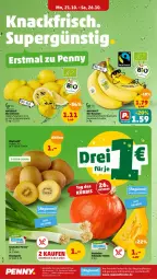 Gazetka promocyjna Penny - Prospekte - Gazetka - ważna od 26.10 do 26.10.2024 - strona 2 - produkty: bio, bio-zitronen, eis, kiwi, Kiwi Gold, natur, reis, Schal, Schale, zitrone, zitronen