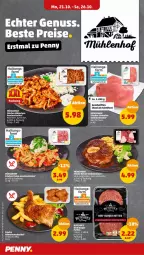 Gazetka promocyjna Penny - Prospekte - Gazetka - ważna od 26.10 do 26.10.2024 - strona 4 - produkty: beef, burger, eis, geschnetzeltes, gewürz, gyros, hähnchenschenkel, henkel, jungbullen, reis, schenkel, schnitten, schnitzel, schwein, schweine, tee, Ti, wein, weine, Zelt