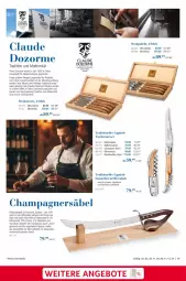 Gazetka promocyjna Selgros - Kochen & Servieren Exklusiv - Gazetka - ważna od 11.12 do 11.12.2024 - strona 19 - produkty: champagne, champagner, eis, elle, erde, gabel, Heu, Holz, korb, messer, Mode, olive, oliven, Quaste, reis, rind, steak, Tasche, taschen, Ti