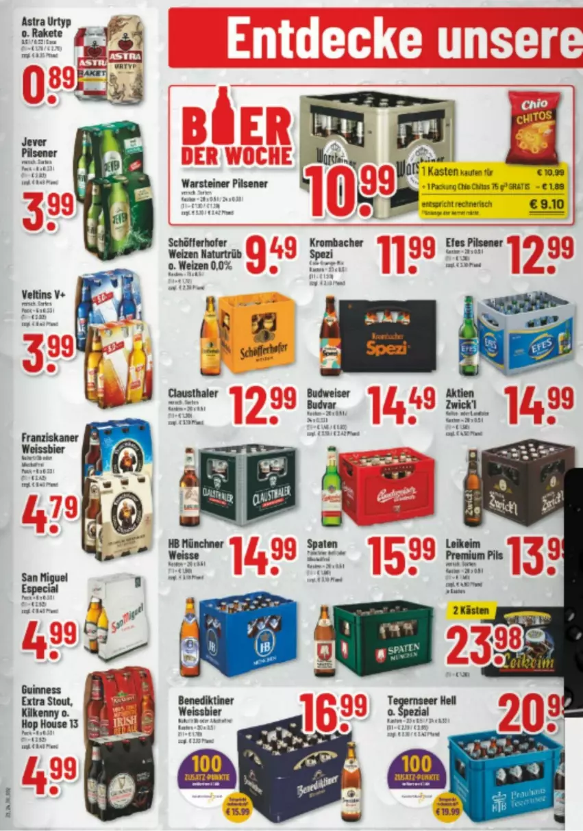 Aktueller Prospekt Trinkgut - Prospekte - von 05.08 bis 10.08.2024 - strona 3 - produkty: Astra, jever, Kuner, pils, pilsener, steiner, Ti, urtyp, veltins, warsteiner