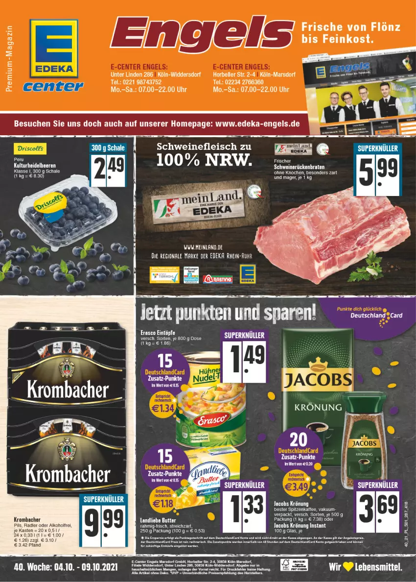 Aktueller Prospekt E Center - Angebote der Woche - von 04.10 bis 09.10.2021 - strona 1