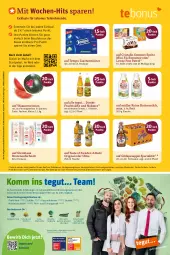 Gazetka promocyjna Tegut - Angebote der Woche - Gazetka - ważna od 17.06 do 17.06.2023 - strona 16 - produkty: alkohol, aufschnitt, Bau, braten, bratenaufschnitt, butter, buttermilch, eis, erde, flasche, frucht, fruchtsäfte, getränk, getränke, gutschein, gutscheine, Handy, kraft, lebensmittel, melone, melonen, milch, Müller, Nektar, olive, Paw Patrol, reine buttermilch, säfte, steinhaus, Tasche, taschen, taschentücher, Tchibo, Tempo, Ti, tücher, wasser, wassermelone, wassermelonen