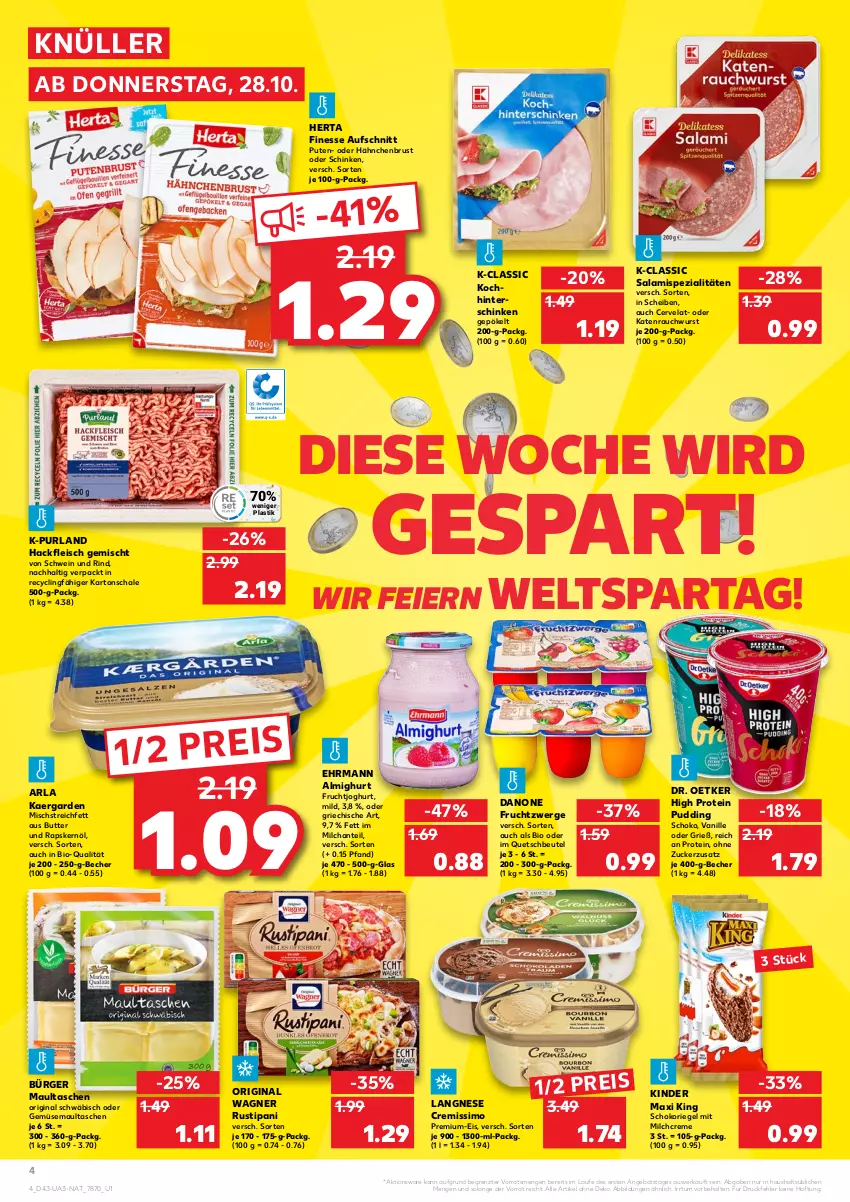 Aktueller Prospekt Kaufland - von 28.10 bis 03.11.2021 - strona 4