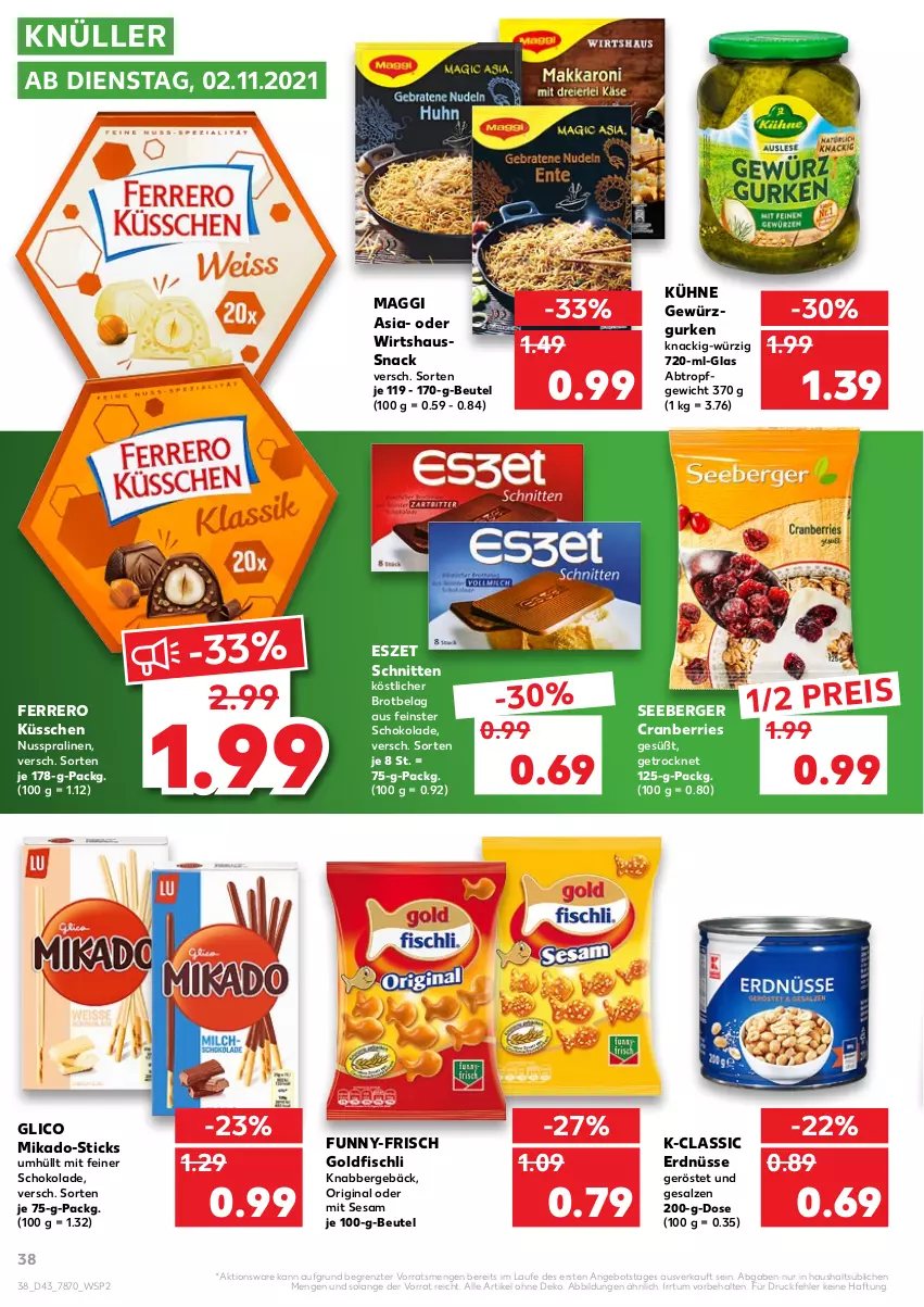 Aktueller Prospekt Kaufland - von 28.10 bis 03.11.2021 - strona 46