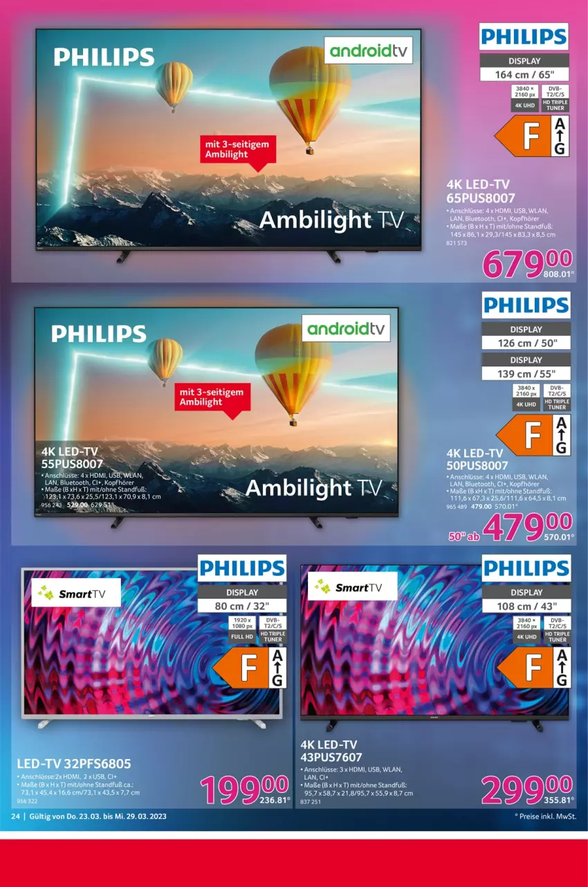 Aktueller Prospekt Selgros - Nonfood - von 23.03 bis 29.03.2023 - strona 24 - produkty: dvb, kopfhörer, tee, Ti