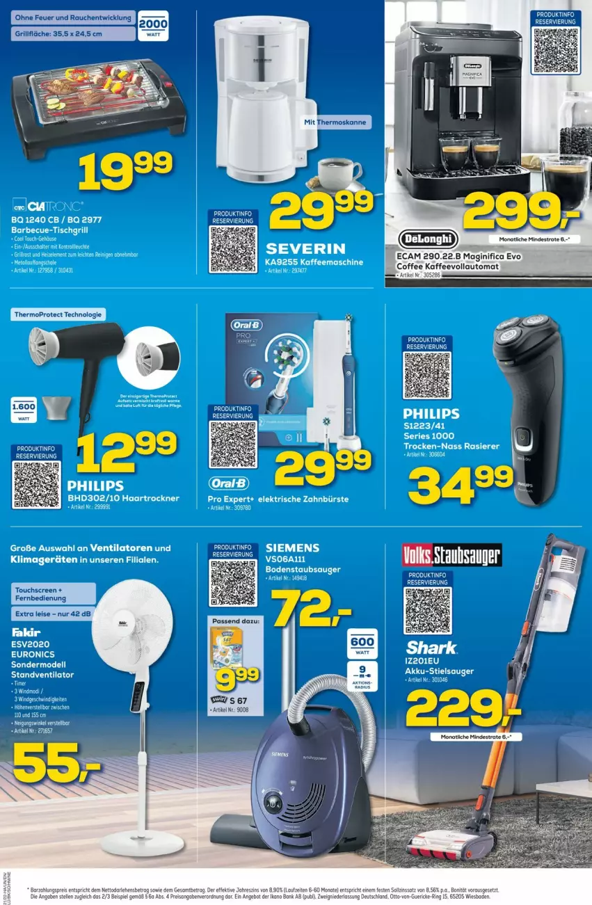 Aktueller Prospekt Euronics - Prospekte - von 25.05 bis 01.06.2022 - strona 7 - produkty: angebot, auto, Bad, Bank, eis, elle, fernbedienung, gin, grill, grillfläche, kaffee, kaffeevollautomat, Rauch, reis, ring, Ti, touchscreen, WICK