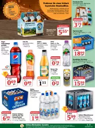 Gazetka promocyjna Globus - Prospekte - Gazetka - ważna od 30.04 do 30.04.2022 - strona 21 - produkty: alkohol, Alwa, angebot, angebotspreis, auer, Benediktiner, bier, Biere, eier, eis, erfrischungsgetränk, flasche, fuze tea, getränk, getränke, gin, Kette, krombache, krombacher, Meister, mineralwasser, mw-flasche, Nektar, oder radler, oettinger, orange, pepsi, pet-flasche, pils, pril, radler, Rauch, reis, saft, Selters, sonderposten, tee, Tegernseer, Ti, tiefst-preis, volvic, wasser