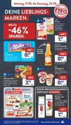 Gazetka promocyjna AldiSud - NÄCHSTE WOCHE - Gazetka - ważna od 22.10 do 22.10.2022 - strona 7 - produkty: à la bordelaise, aldi, Becher, beere, bordelaise, eis, erdbeere, filet, finesse, fisch, fische, Fischer, flasche, grill, hähnchenbrust, herta, herta finesse, iglo, joghur, joghurt, Kinder, milka, milka schokolade, Ofen, orange, oreo, pantene, pantene pro-v, pro-v, reis, sahne, Sahnejoghurt, Schere, schlemmerfilet, schoko, schokolade, shampoo, shampoo oder spülung, spülung, Ti, valensina, zott, ZTE