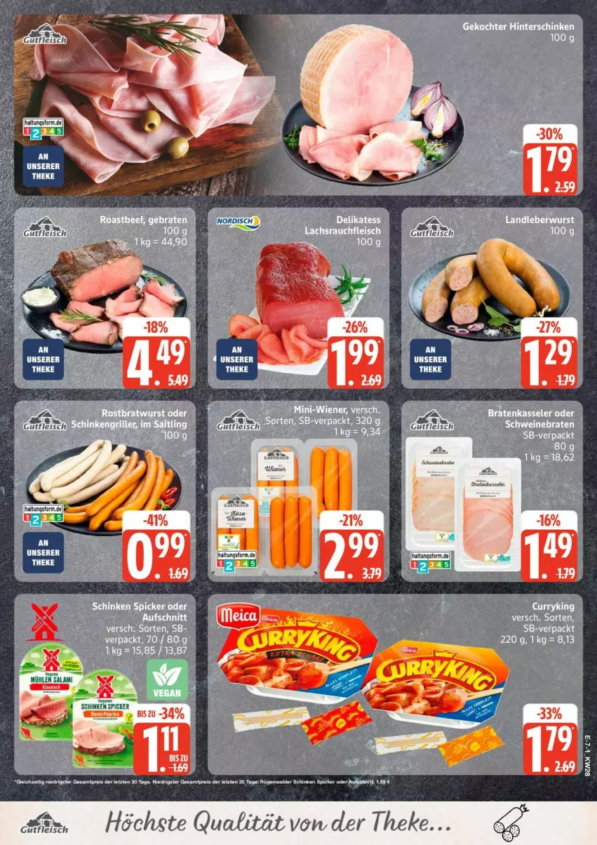 Aktueller Prospekt Edeka - Prospekte - von 06.07 bis 11.07.2026 - strona 10