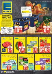 Gazetka promocyjna Edeka - Prospekte - Gazetka - ważna od 11.07 do 11.07.2026 - strona 1 - produkty: chips, chipsfrisch, eis, kartoffel, kartoffelchips, lebensmittel, limo, Paula, paulaner, reis, Spezi, Ti